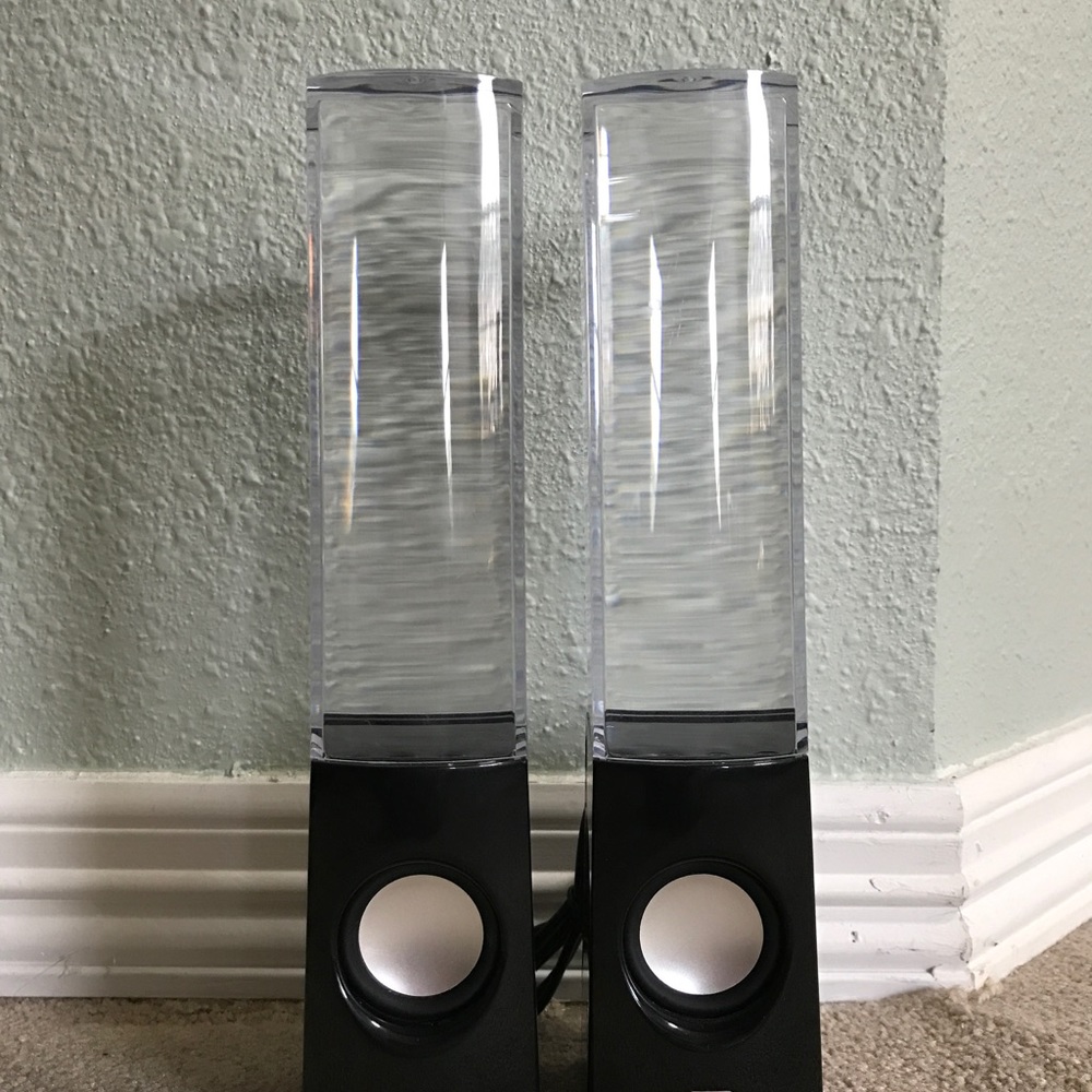 Water speakers!