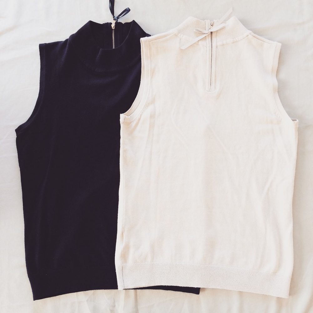 ✨SOLD✨Philosophy Funnel Mock Turtleneck Blouses