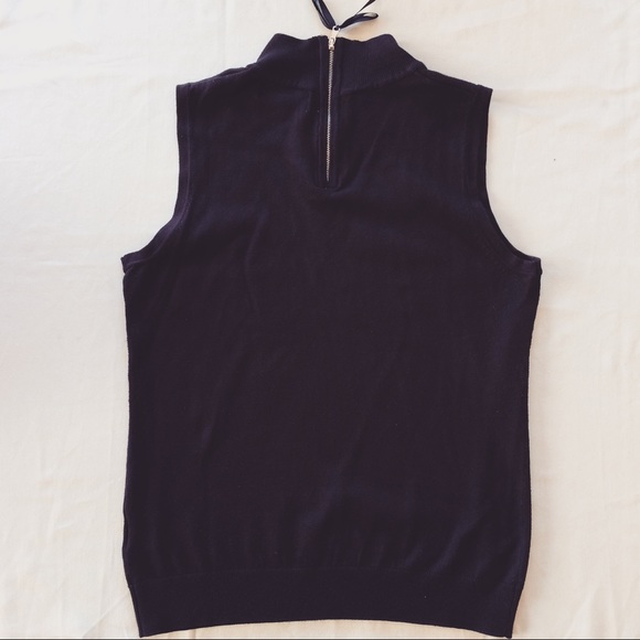 ✨SOLD✨Philosophy Funnel Mock Turtleneck Blouses - Picture 3 of 5