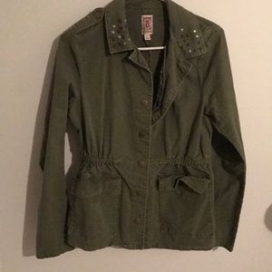 Army green jacket