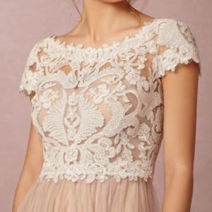 BHLDN Seville Ivory Topper