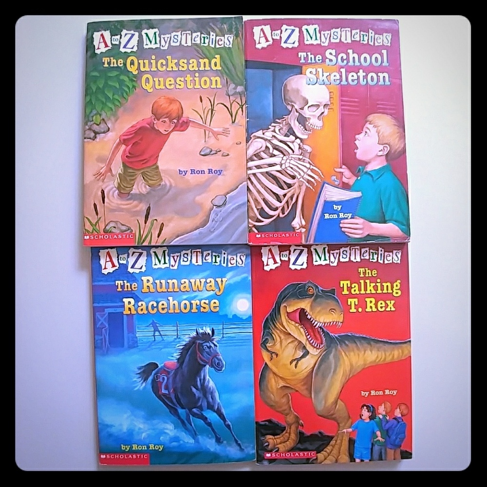 Four A to Z Mystery Chapter Books