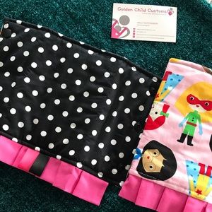 Brand New Suck drool Pads! Reversible :)