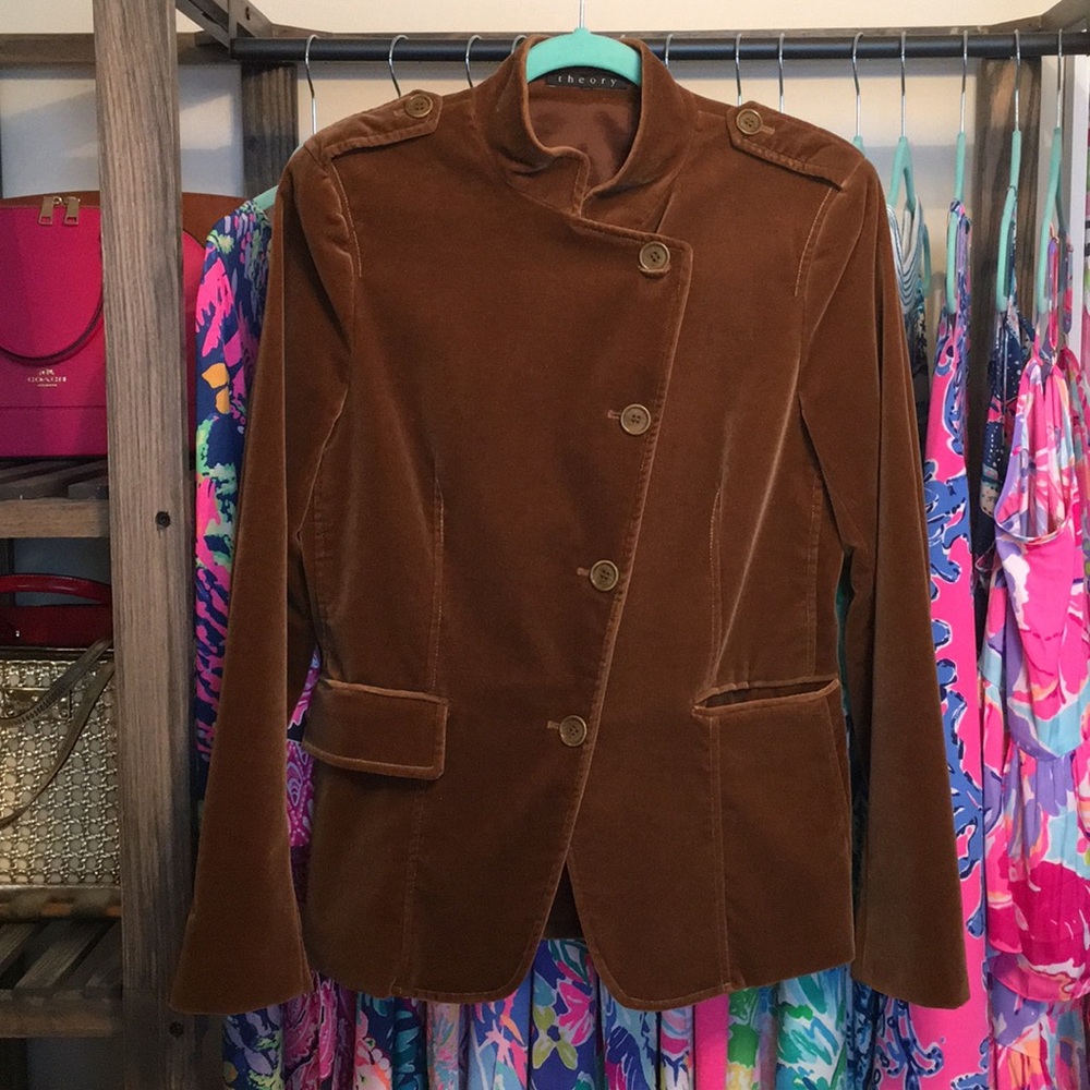 Brown Velvet Jacket