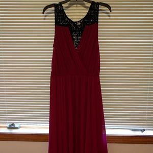 City Chic Raspberry Dress