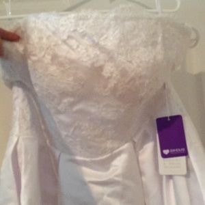 White wedding/special occasion dress