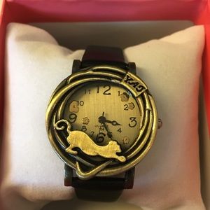 Women's Quartz Cat Watch