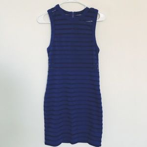 Silence & Noise Blue Bodycon Dress