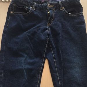 Dark blue pants