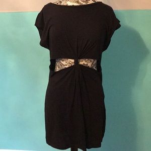 Black Cut-out Dress