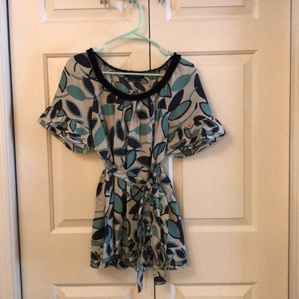 BCBG Silk Tunic