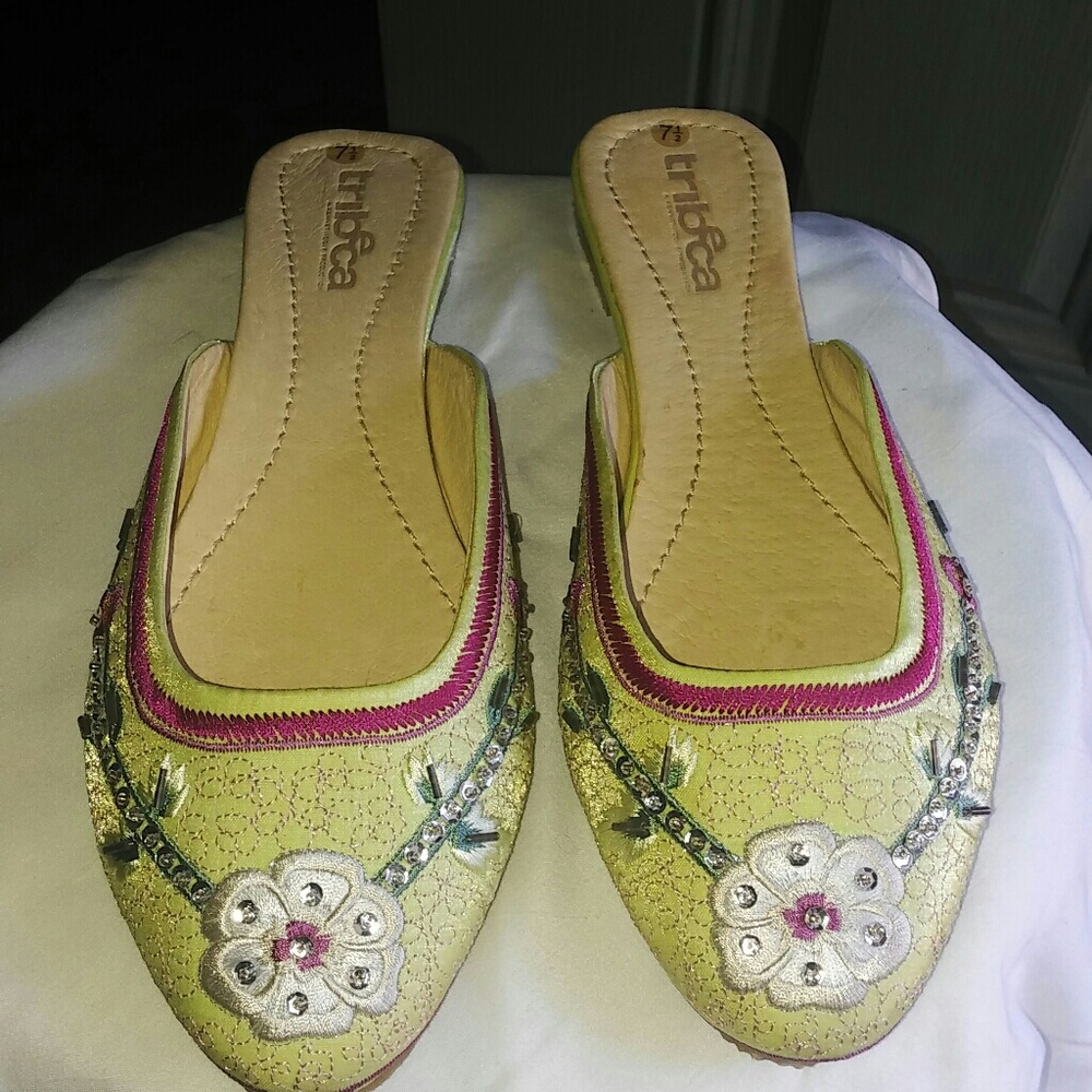 Tribeca slip on sandal