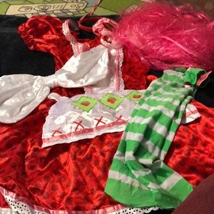Strawberry shortcake size small costume