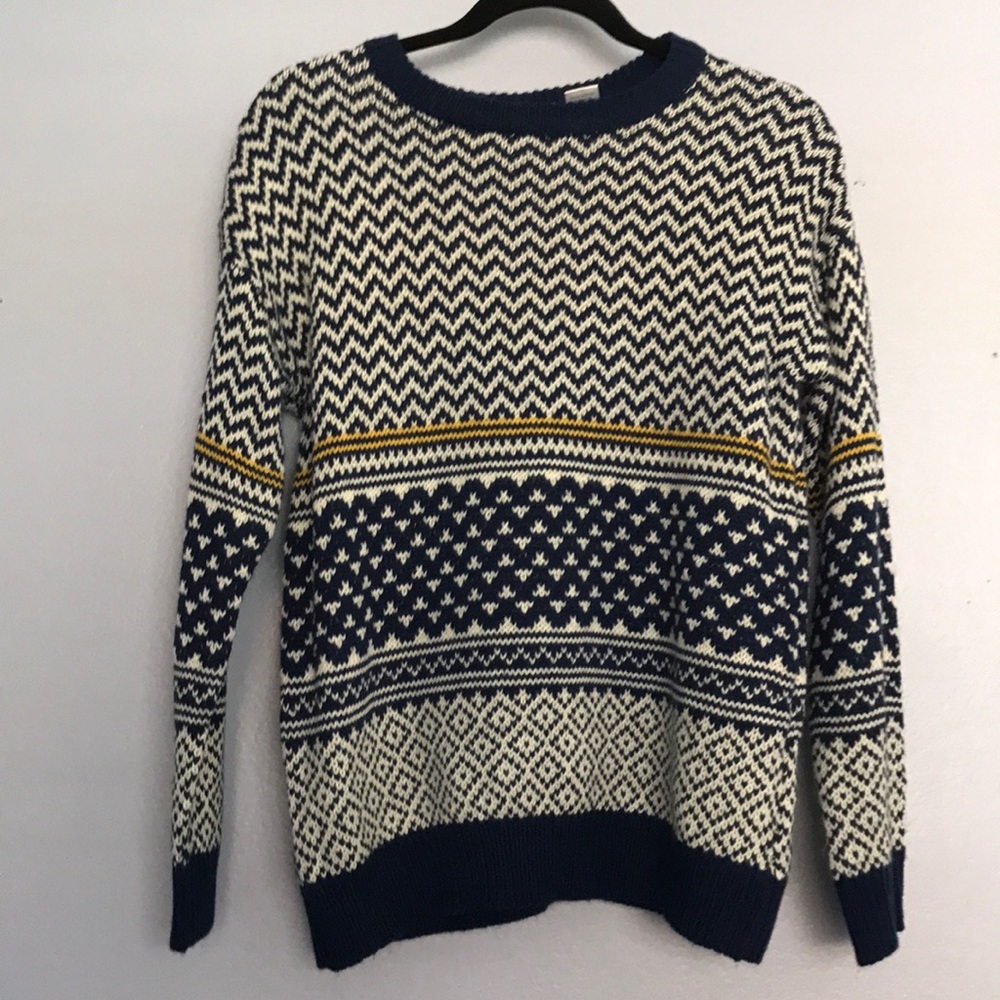 Oversized warm sweater