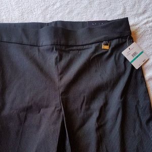 Rafaella dress pants Black pin stripped