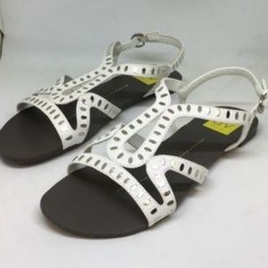 Dolce Vita White Odessa Sandals