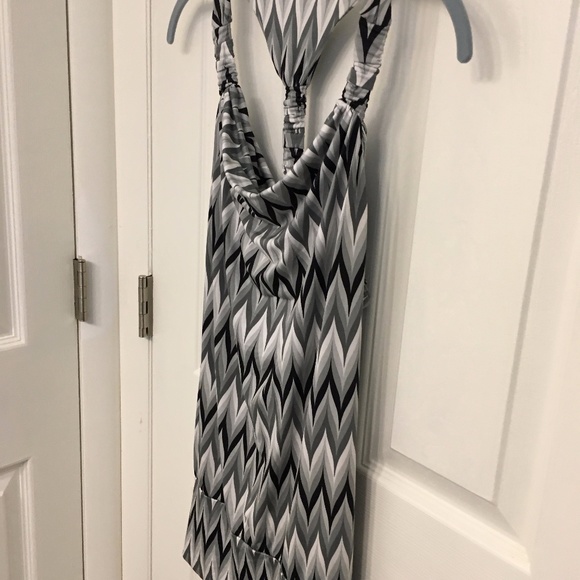 Women's Cowel Neck T-back Tank - Picture 6 of 6