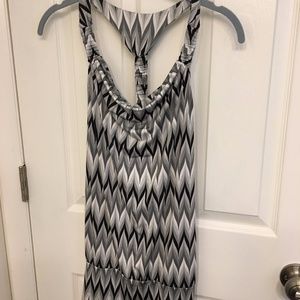 Women's Cowel Neck T-back Tank