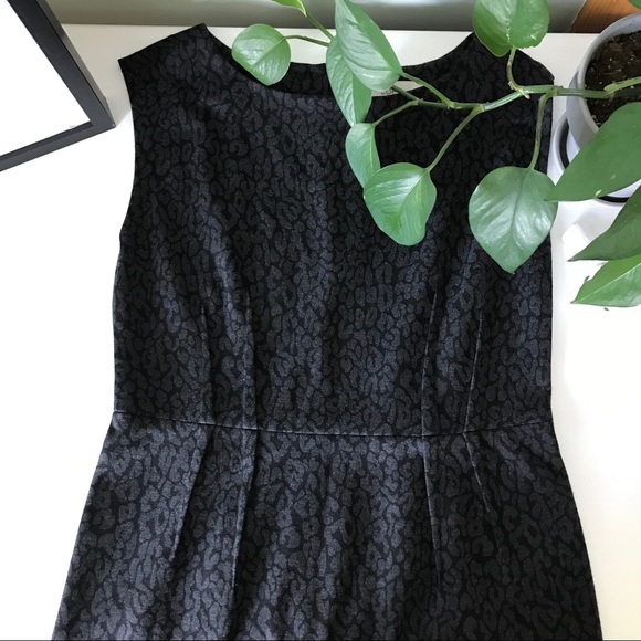 {{LOFT} Animal Print Dress, 10 - Picture 2 of 6