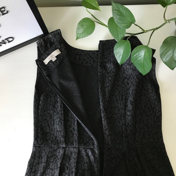 {{LOFT} Animal Print Dress, 10 - Picture 3 of 6