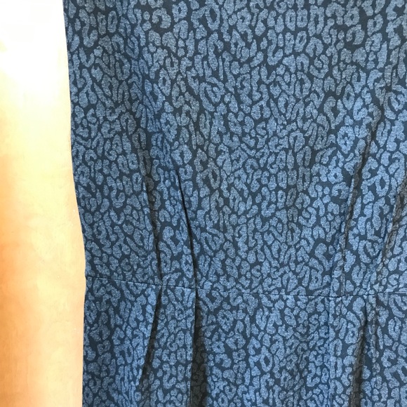 {{LOFT} Animal Print Dress, 10 - Picture 5 of 6