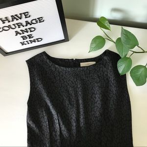 {{LOFT} Animal Print Dress, 10