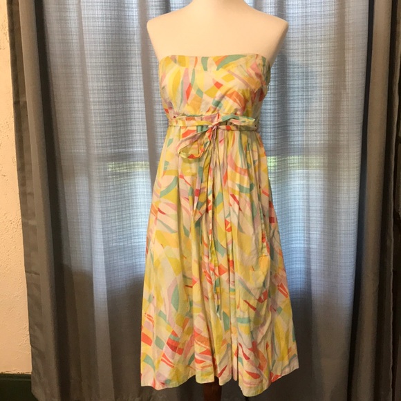 Anthropologie strapless dress - Picture 1 of 2