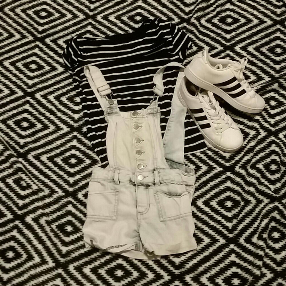American eagle and bongo overalls