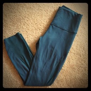 Lululemon -Teal -High Waisted -7/8 pant -Leggings
