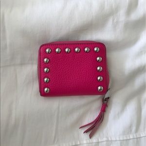Rebecca Minkoff - pink coin wallet