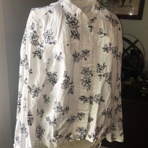 Charter club women's button down top. Size XL