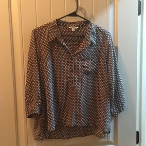 American eagle sheer blouse