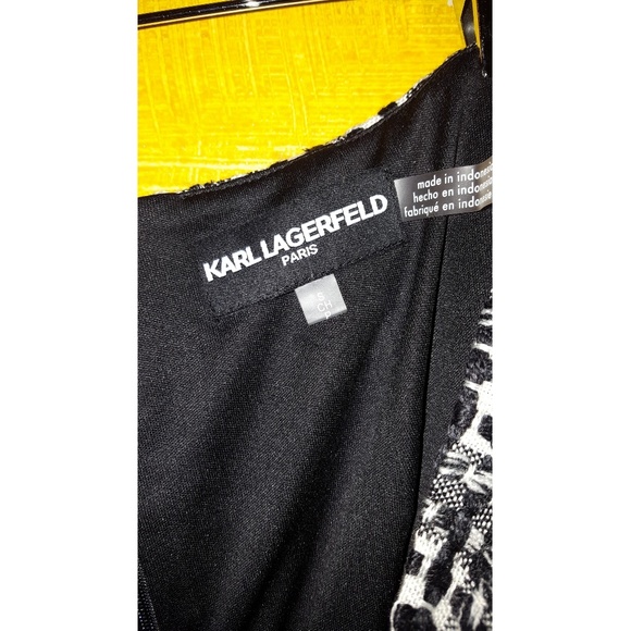 KARL LANGERFELD TWEED LAP SKIRT - Picture 4 of 4