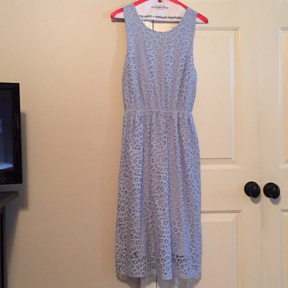 Lace midi dress