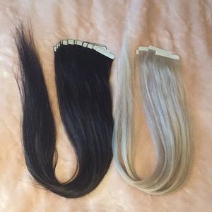Glam Seamless tape in hair extensions