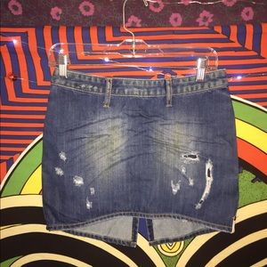 Denim skirt