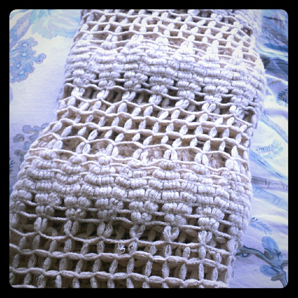 Anthro Infinity Knit Scarf