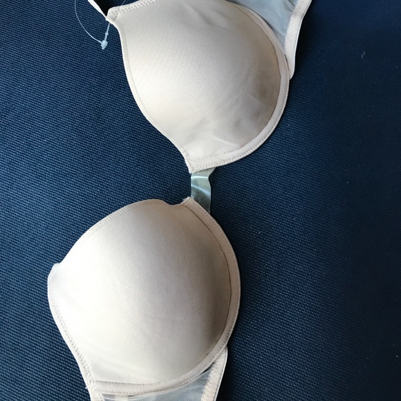 NWT Natori Sheer Mesh Convertible Contour Bra Nude - Picture 4 of 8