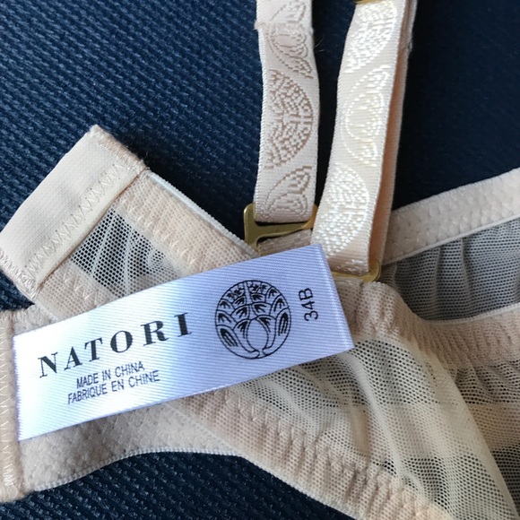 NWT Natori Sheer Mesh Convertible Contour Bra Nude - Picture 6 of 8