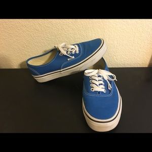 Blue classic vans