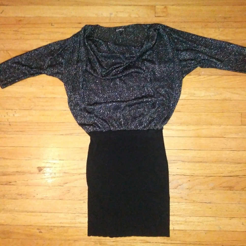 Express cowl neck mini dress size SM on tag