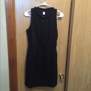 BNWT black Old Navy knit sheath dress