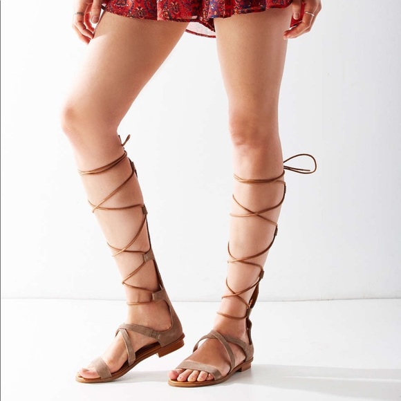 Seychelles Shoes - Seychelles Gladiator Lace Up Sandals 6