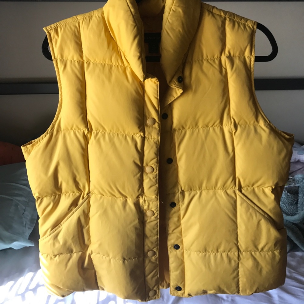 Land's End Gold Vest