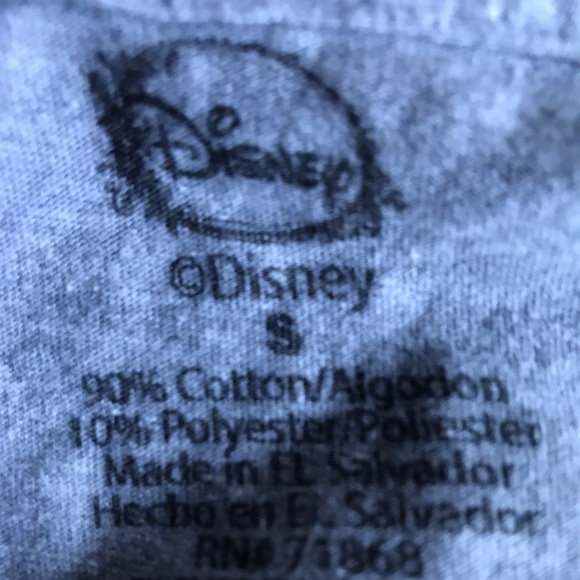 DISNEY MINNIE MOUSE LIGHT GREY STRETCHY T SHIRT - Picture 7 of 7