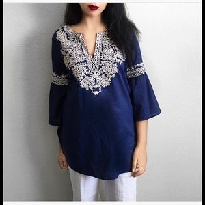 Embroidered blouse