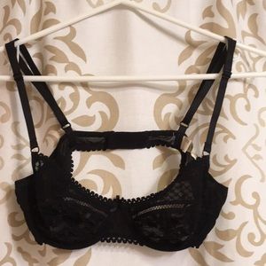 Diesel lace demi-bra