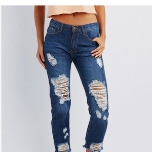 MID HIGHWAISTED BOYFRIEND JEANS
