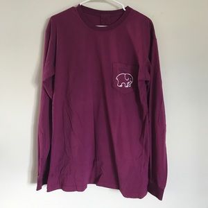 Ivory Ella Plum Long Sleeve T-Shirt