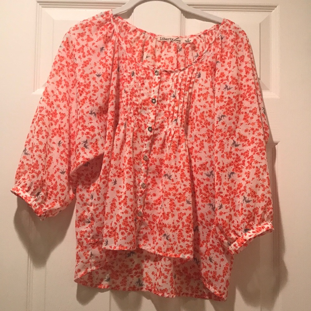 Flows flower blouse
